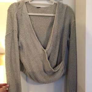 Free people criss cross sweater